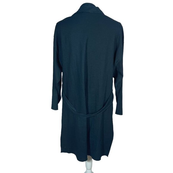 NWOT BP Black Linen Cardigan Women's Size M Quiet Luxury - Picture 5 of 9